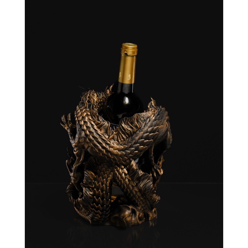 Chinese Dragon Wine Holder