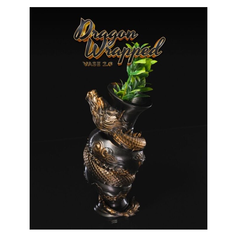 Dragon Wrapped Vase 2.0