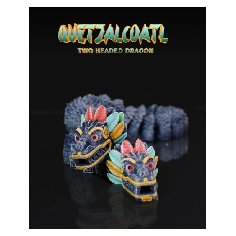 Quetzalcoatl Two Headed Dragon