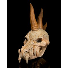 Black Dragon Skull