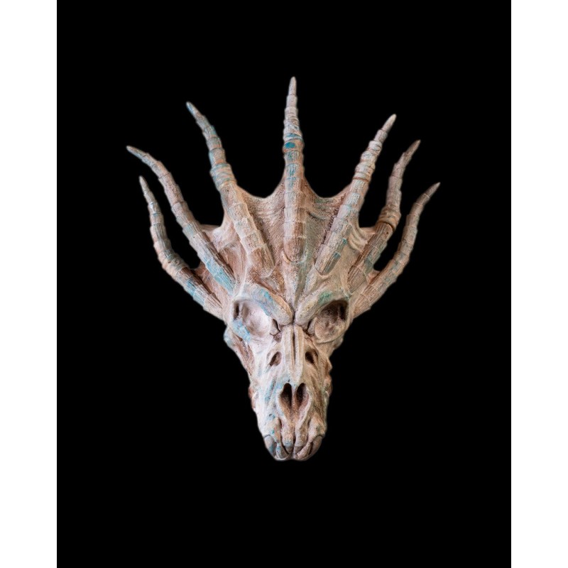 Blue Dragon Skull