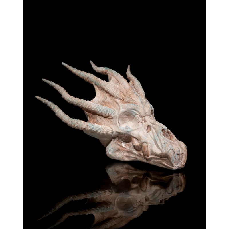 Blue Dragon Skull