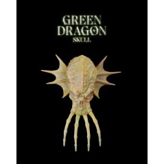 Green Dragon Skull