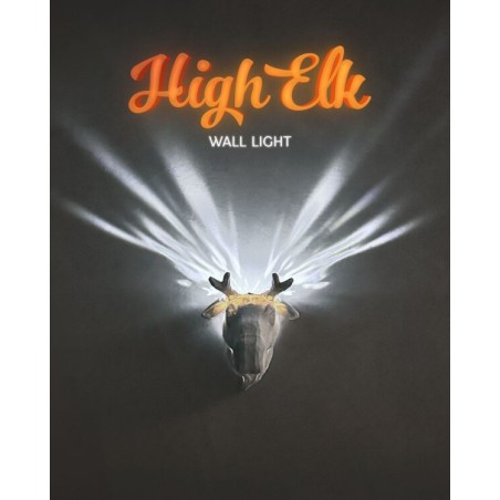High Elk Wall Light