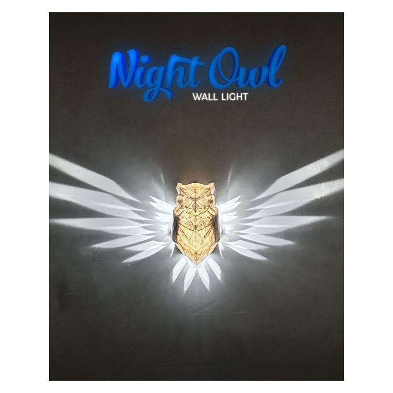 Night Owl Wall Light