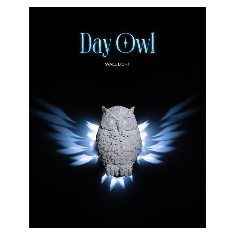 Day Owl Wall Light
