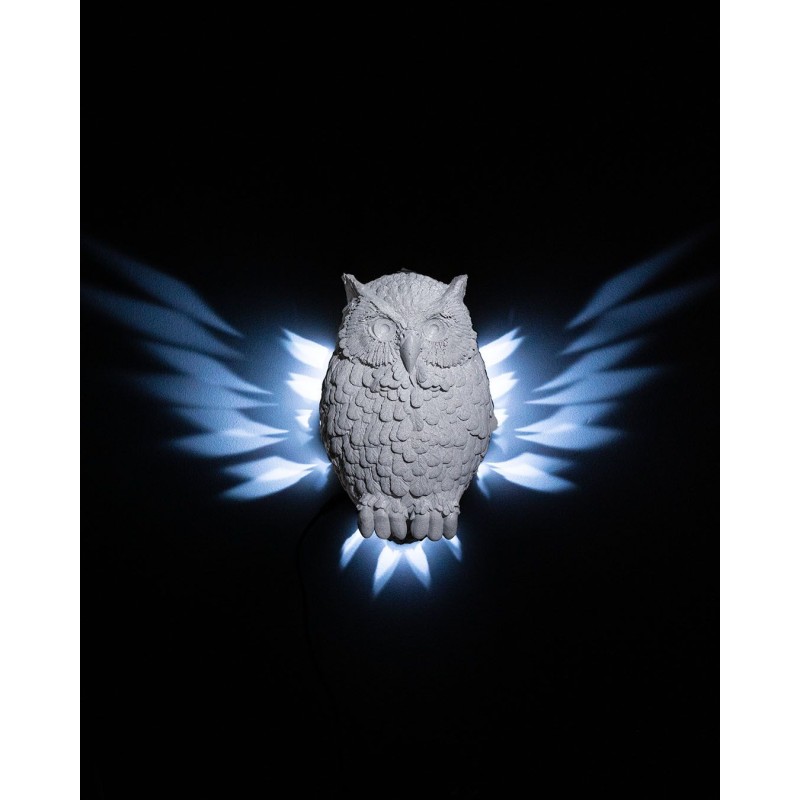 Day Owl Wall Light