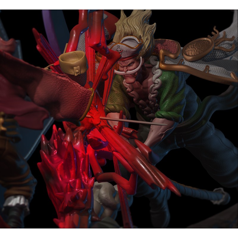 Gol D. Roger vs White Beard - ONE PIECE