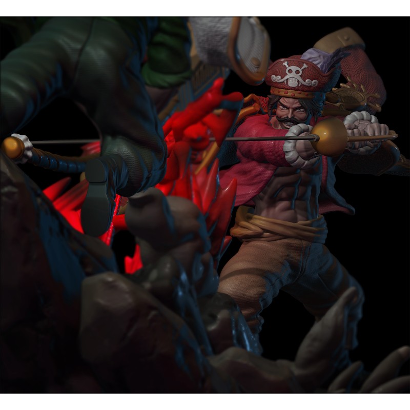 Gol D. Roger vs White Beard - ONE PIECE